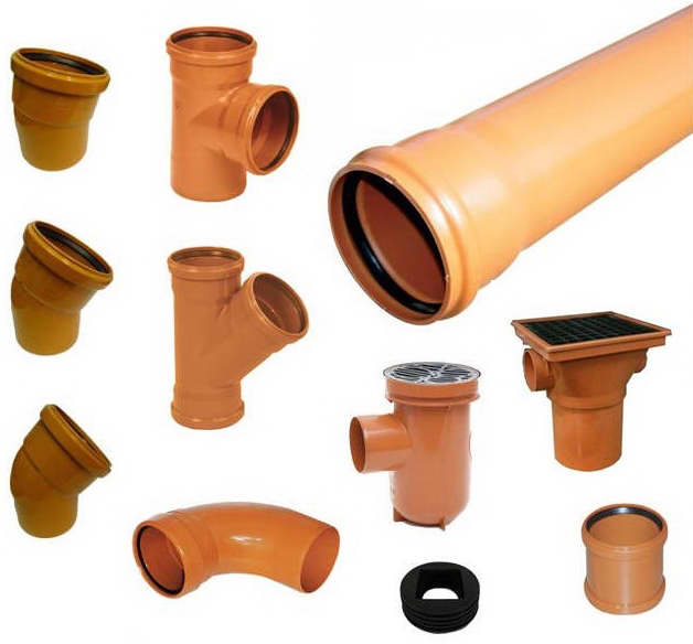 Underground PVCu Drainage Pipe Kebur