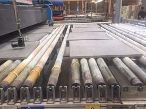 tiles from the kiln