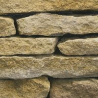 Natural stone walling