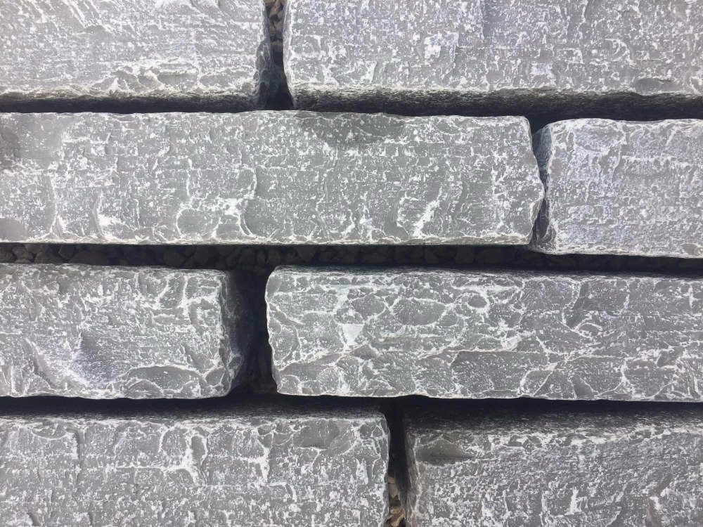 Kebur Tumbled Tandur Grey Limestone Walling Kebur