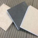Natural stone and porcelain paving samples