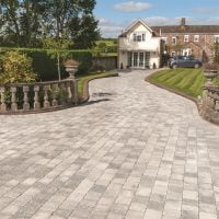 Concrete block paving
