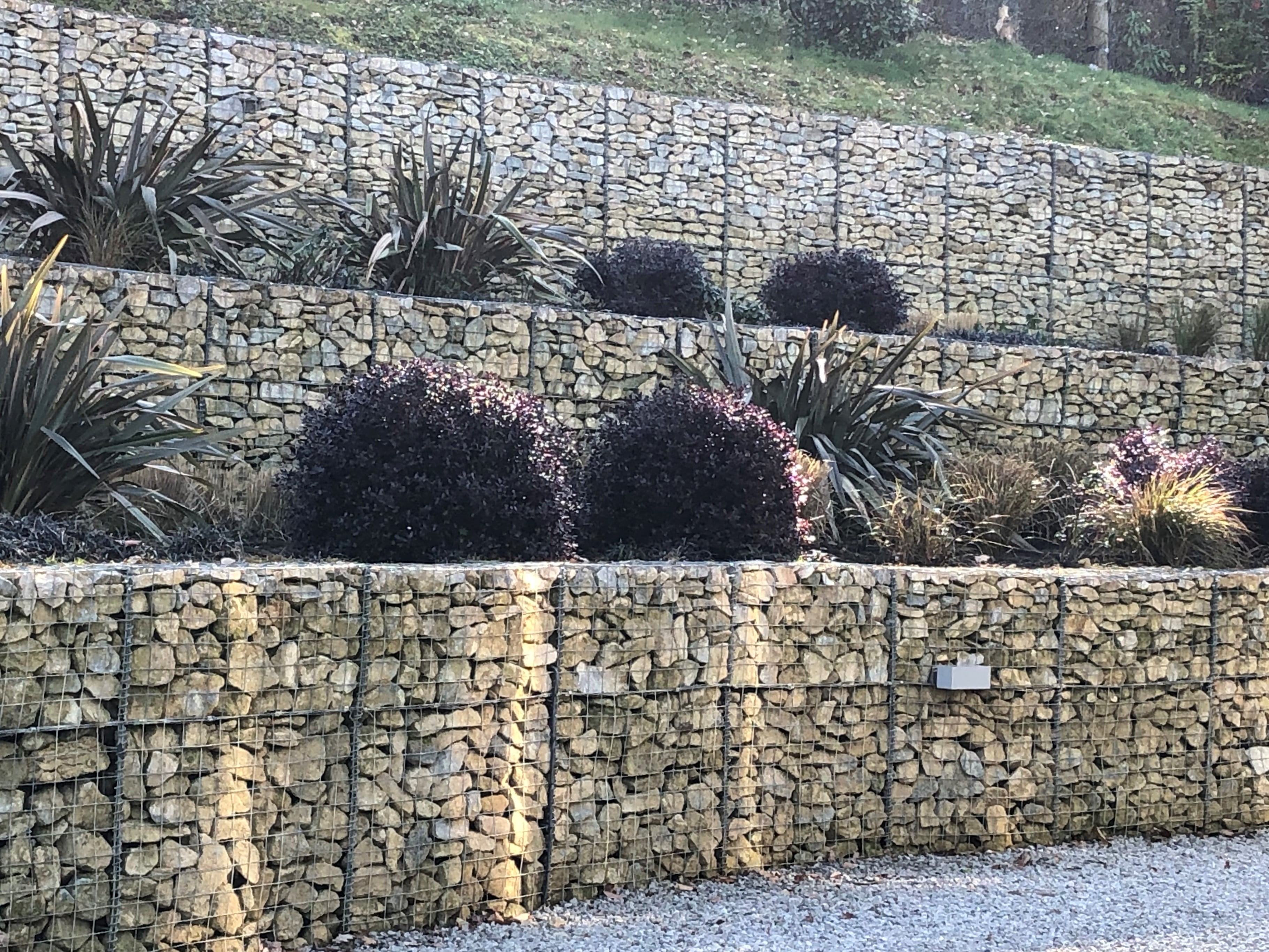 Purbeck Gabion Rock Kebur
