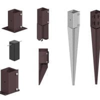 Fencemate post supports