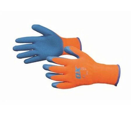 OX Thermal Latex Grip Gloves