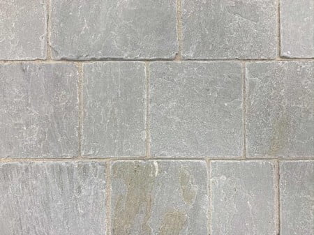 Kebur Silver Grey Tumbled Sandstone Block