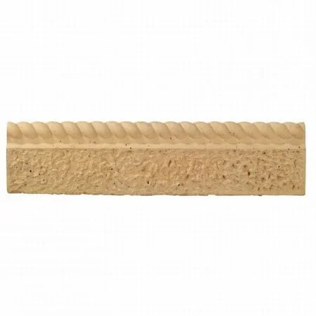 Bradstone Rustic Rope Top Edging (various colours) - Kebur Garden Materials