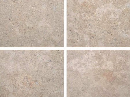 Egyptian Limestone Sinai Pearl Honed & Tumbled sample