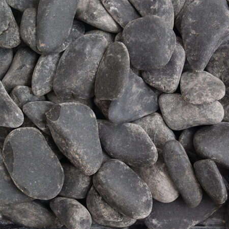 Ebony Black Pebbles
