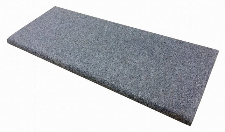 Kebur Contempo Natural Granite Steps - 900 x 350mm straight unit, Mid Grey