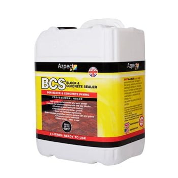 BCS block and concrete sealer.