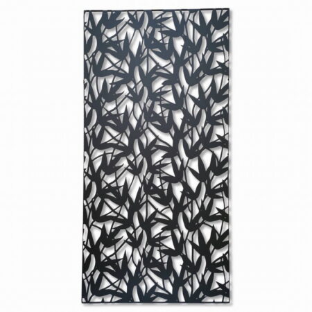 Black Bamboo Metal Screen