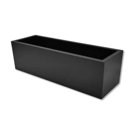 CORE Black Metal Rectangular Planters