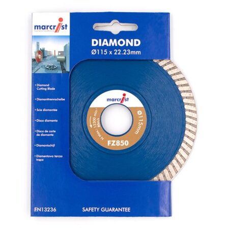 Marcrist diamond cutting blade 115x22.23mm