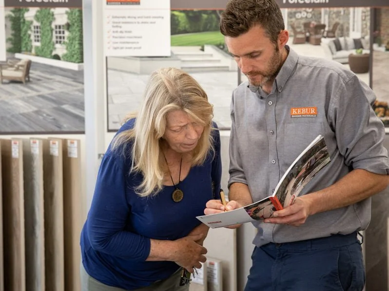 Kebur showroom customer advice