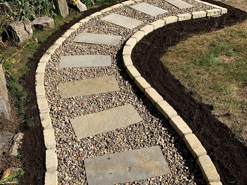 Yellow Limestone Path