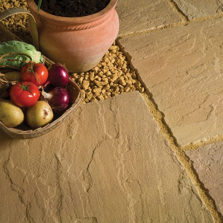 Thakeham Flagstone Riven Edge Paving - Kebur Garden Materials