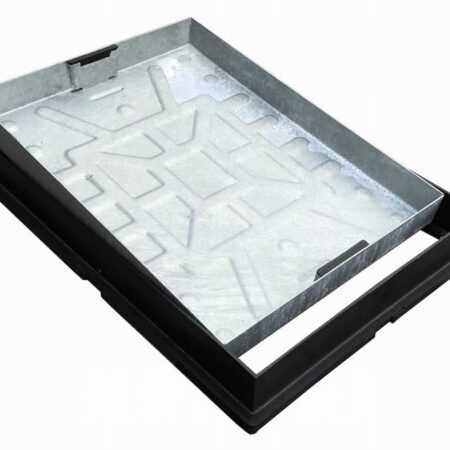 65mm Recessed Block Paving Manhole Cover 600x450mm