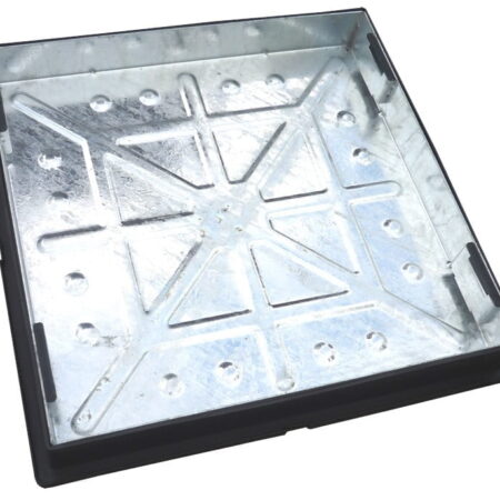80mm Recessed Block Paving Manhole Cover 600x600mm
