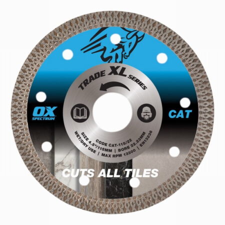 Ox Trade XL Cuts All Tiles Diamond Blade