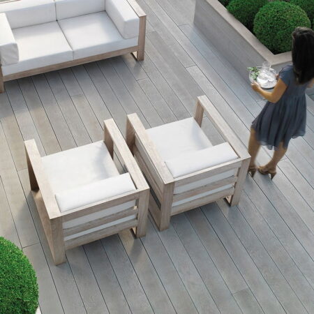 Millboard Enhanced Grain Smoked Oak Decking Boards