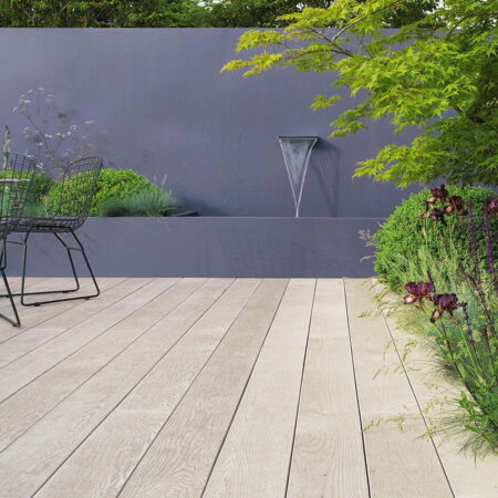 Millboard Enhanced Grain Limed Oak Decking Boards
