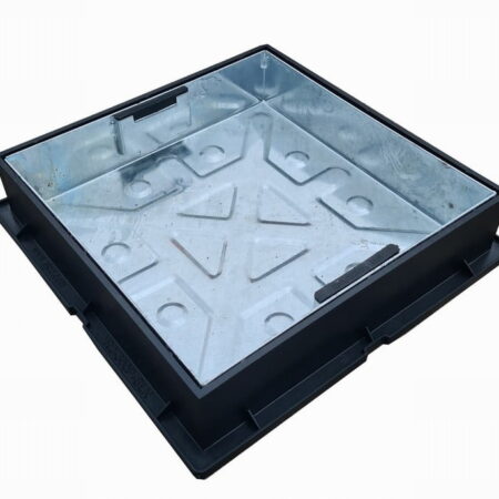 Square to Round Recessed Manhole Covers (various sizes)
