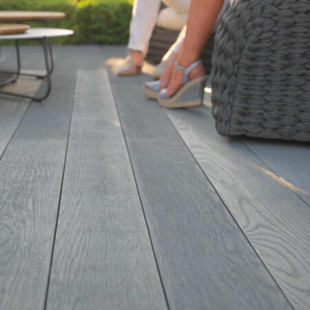 Millboard Enhanced Grain Brushed Basalt Decking Boards