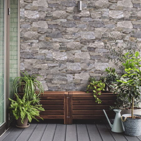 Kebur Porcelain Cragstone Grey Cladding