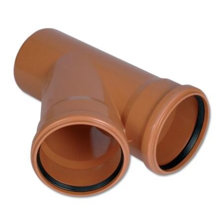 Underground PVCu Drainage Pipe Y-Junction (45 degrees)