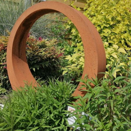 CorTen Moon Gate 800mm