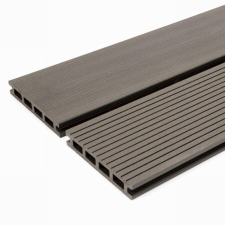 Saige Contemporary Coffee Hollow Composite Decking