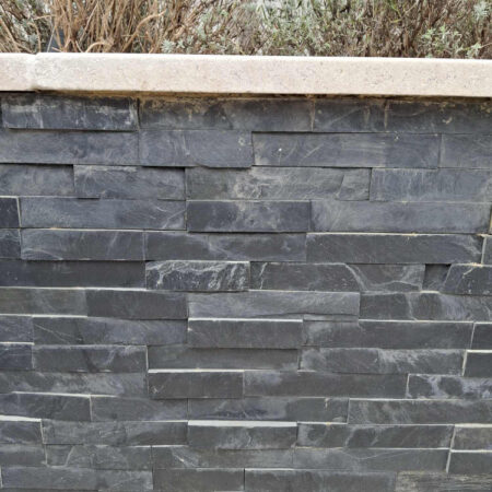 Kebur Natural Black Slate Cladding