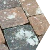 Cement or mortar stains