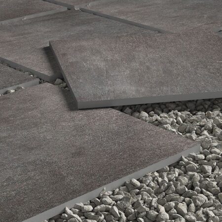 Kebur Pro Apex Anthracite 600x600mm Porcelain Paving