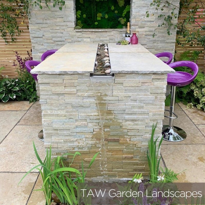 Kebur Tumbled Yellow Limestone Cladding - Image 3