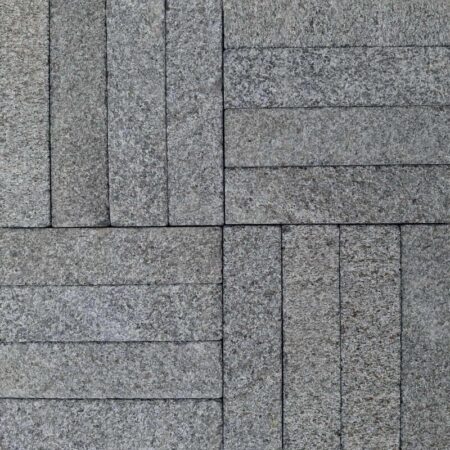 Kebur Black Granite Tumbled Setts 200 x 50mm