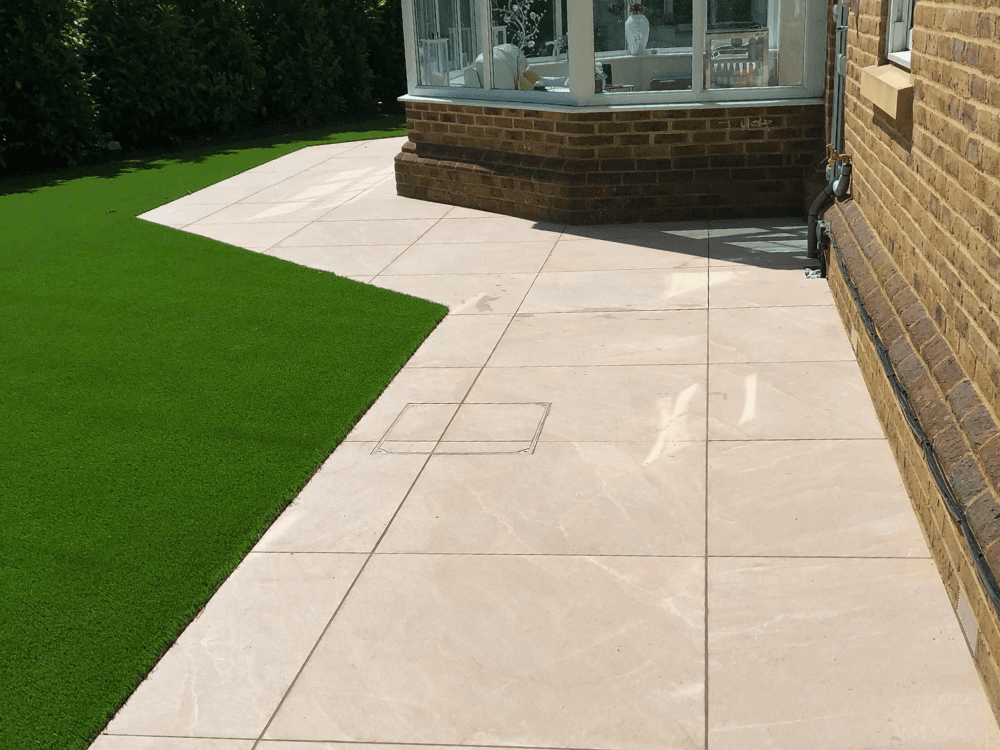 Sloping Patio Sloping Patio