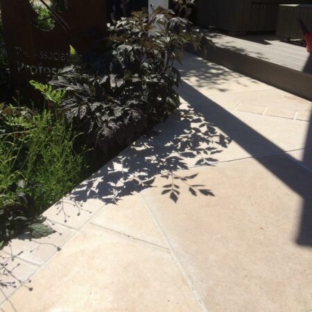 Kebur Egyptian Limestone Sinai Pearl Honed & Tumbled Paving