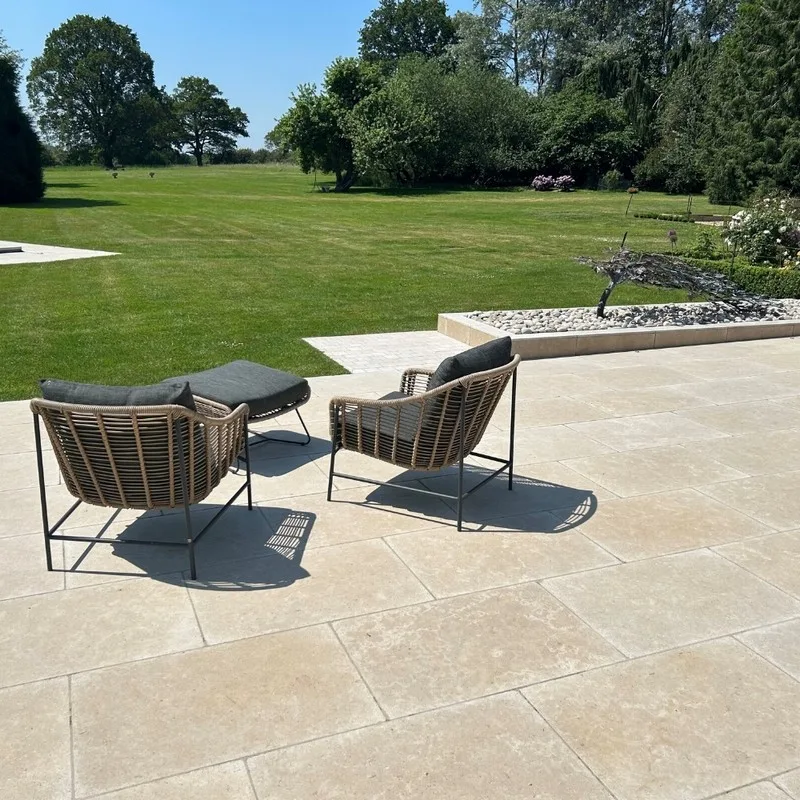 Sinai Pearl Egyptian Limestone patio