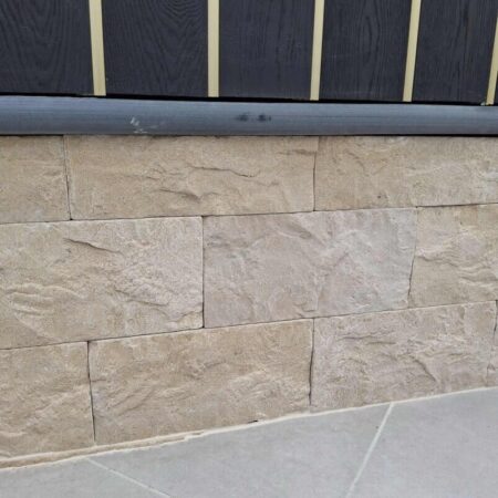 Egyptian Limestone Sinai Pearl Tumbled Cladding