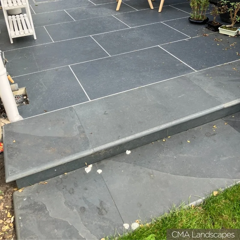 Kebur Contempo Brazilian Black Slate Steps - Image 2
