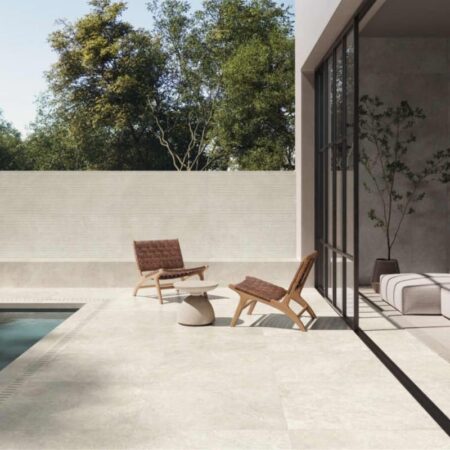 Kebur Contempo Limestone White 1200x600mm Porcelain