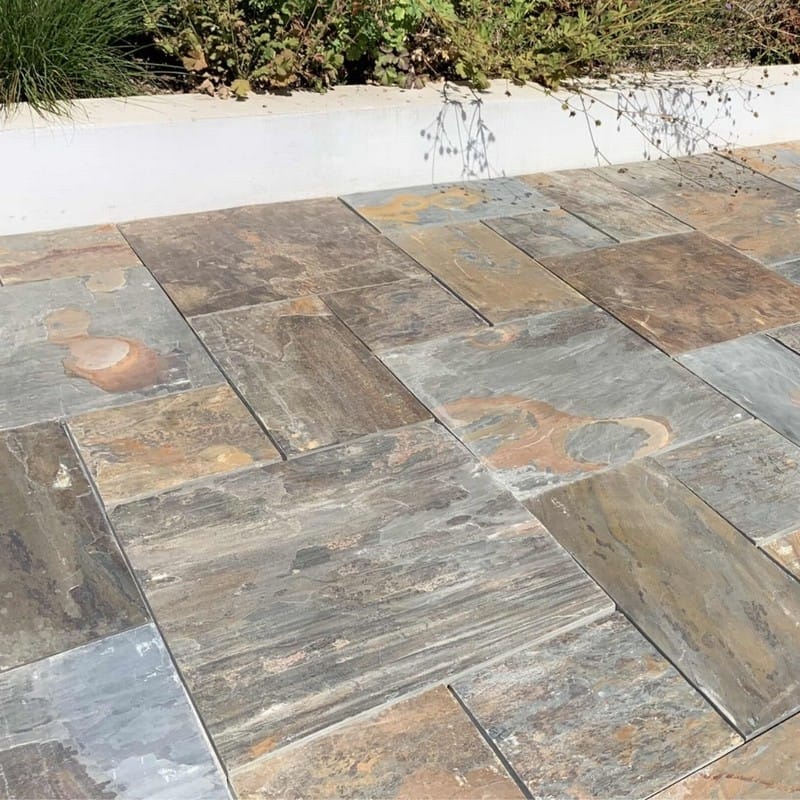 Contempo Copper Natural Slate Paving - Image 5
