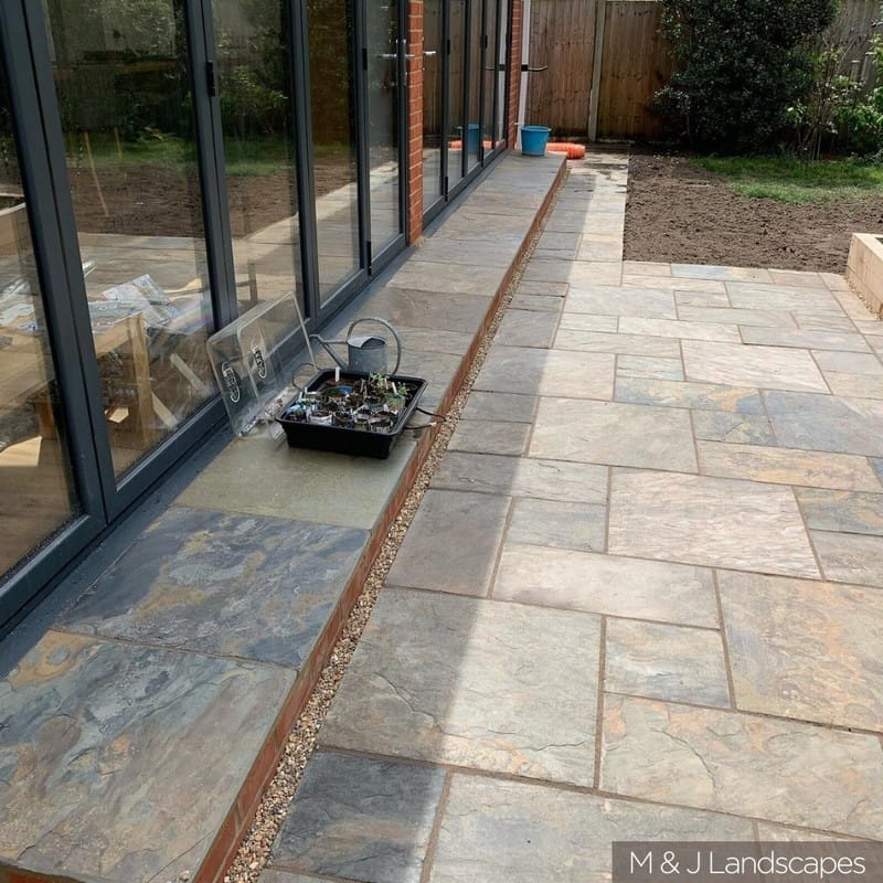 Contempo Copper Natural Slate Paving - Image 2