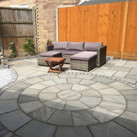 Natural Sandstone 2.8m Circle (various colours)