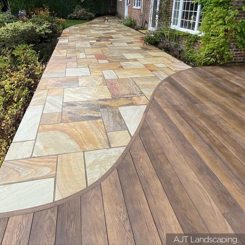 Fossil Mint Natural Sandstone Paving - Image 6