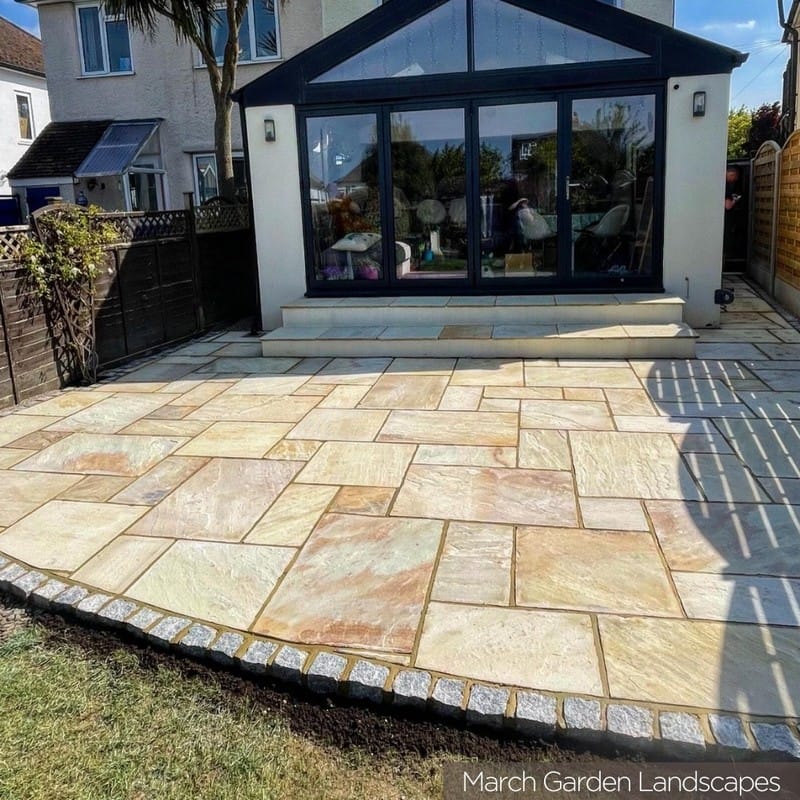 Fossil Mint Natural Sandstone Paving - Image 9