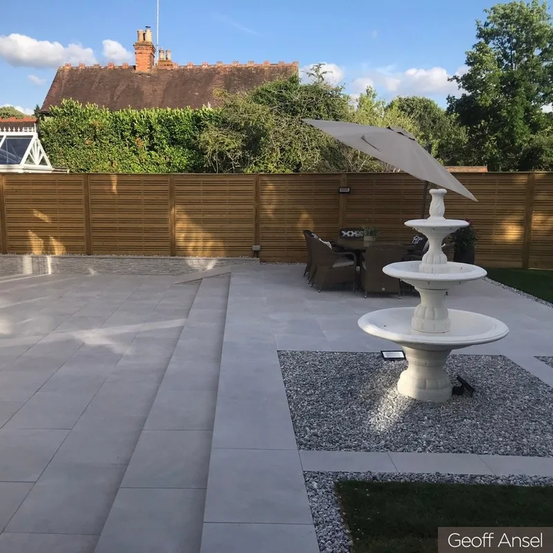 Kebur Pro Drift Grey 900x600mm Porcelain Paving - Image 2