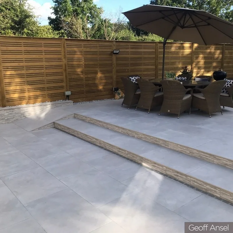Kebur Pro Drift Grey 900x600mm Porcelain Paving - Image 5